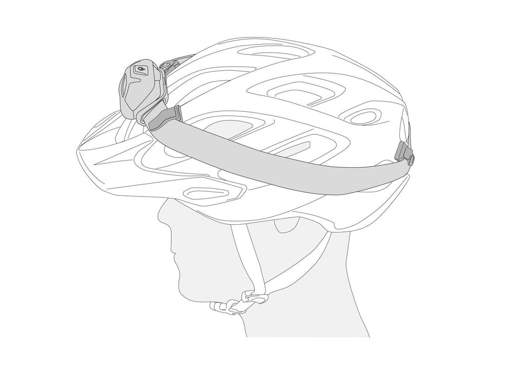 Petzl Uni Adapt - Headlamp Helmet Mount