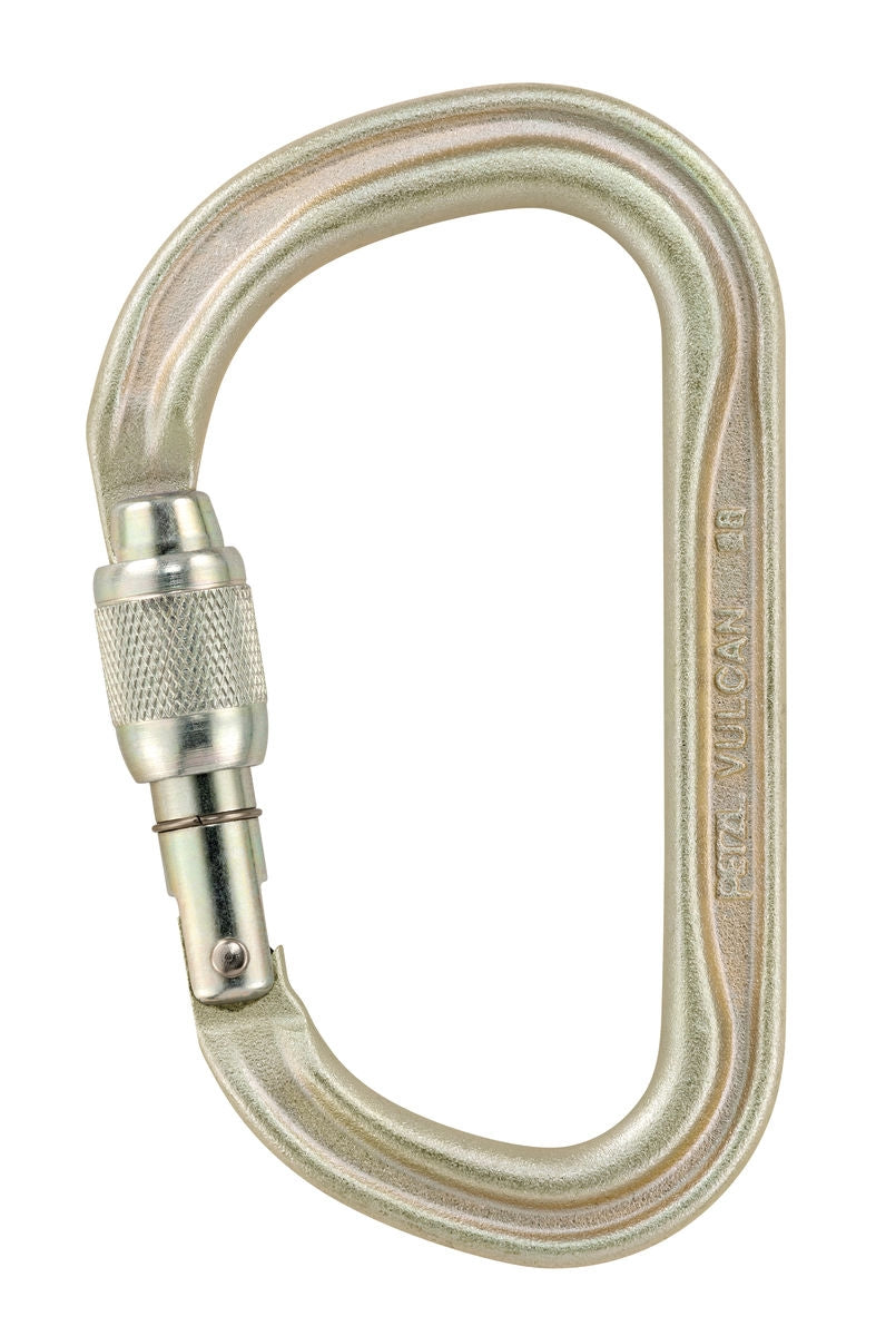 Petzl Vulcan Screw Lock Steel Carabiner