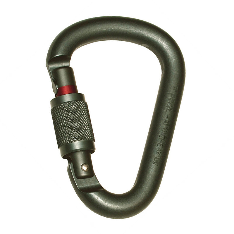Petzl Attache Screwlock Carabiner -  Green