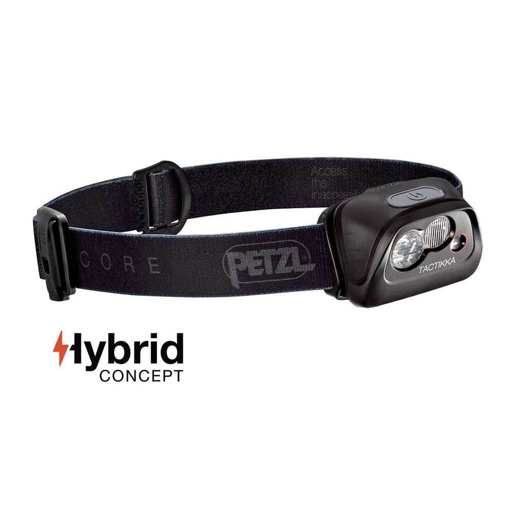 Petzl Tactikka CORE Headlamp 350 Lumens Black