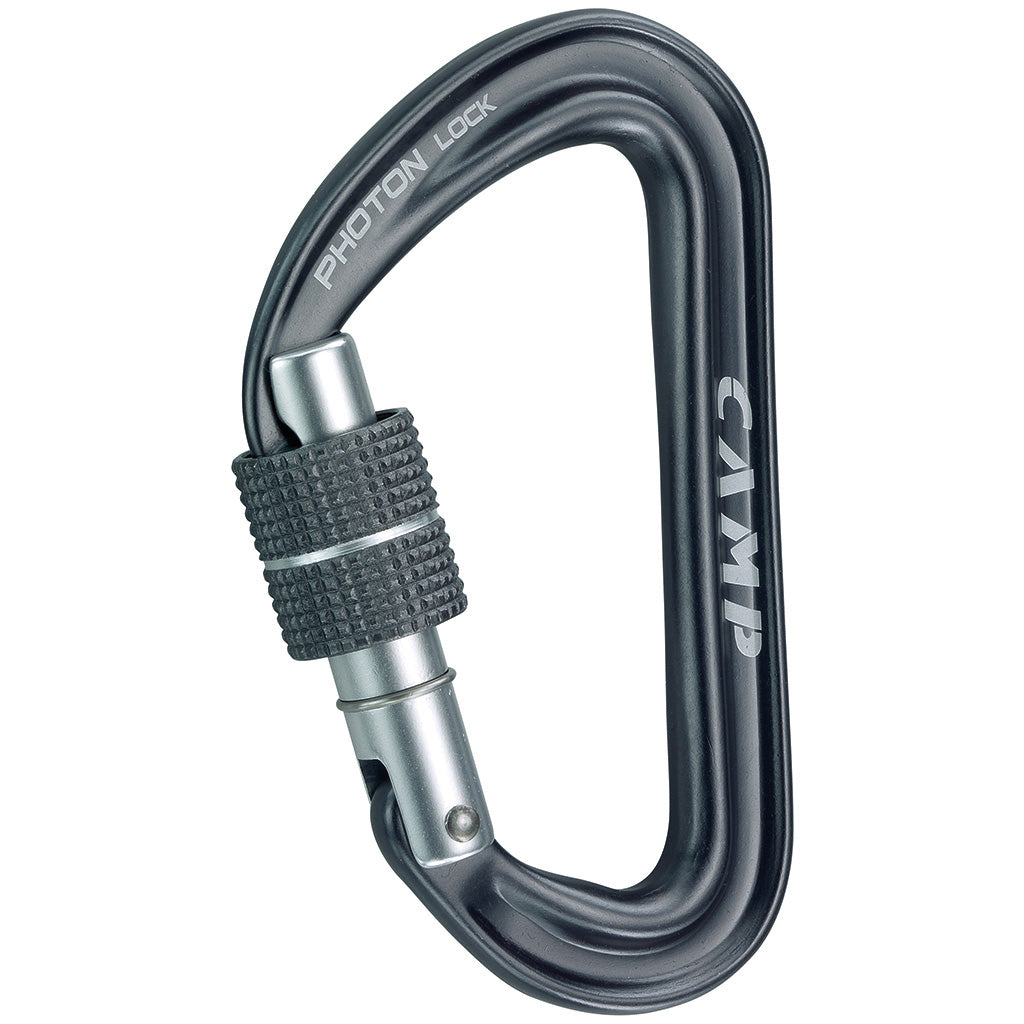 CAMP Photon Screw Lock Carabiner Charcoal