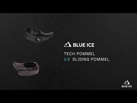 Blue Ice Tech Pommel - Black