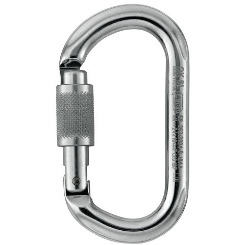 Petzl OK Locking Oval Carabiner