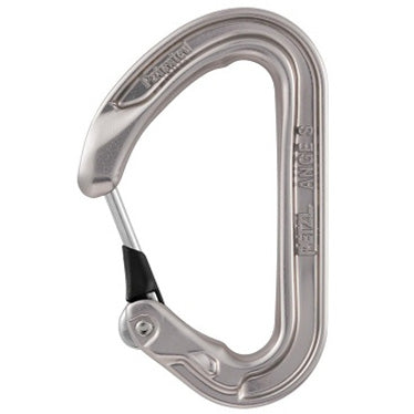 Petzl Ange S Wiregate Carabiner (Light Gray)