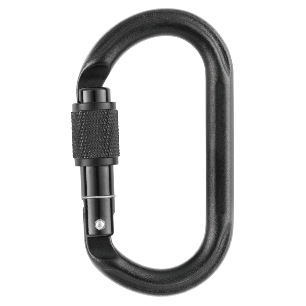 Petzl Oxan Screw Lock Carabiner - Black