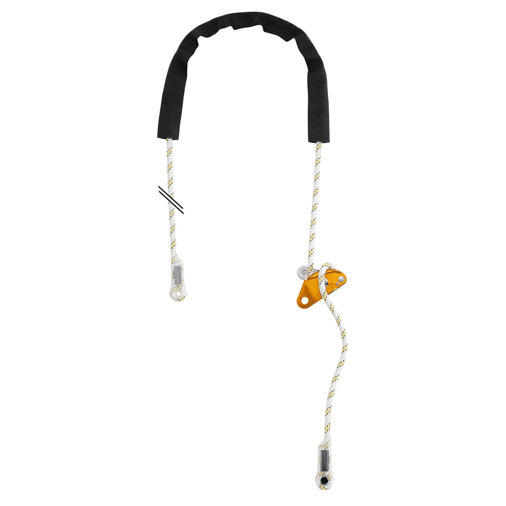 Petzl Grillon Adjustable Lanyard with Handle and Sheath