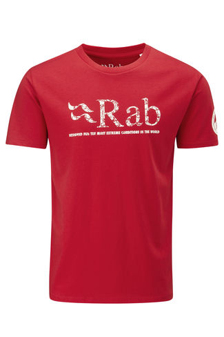 Rab Graphic T Map Logo