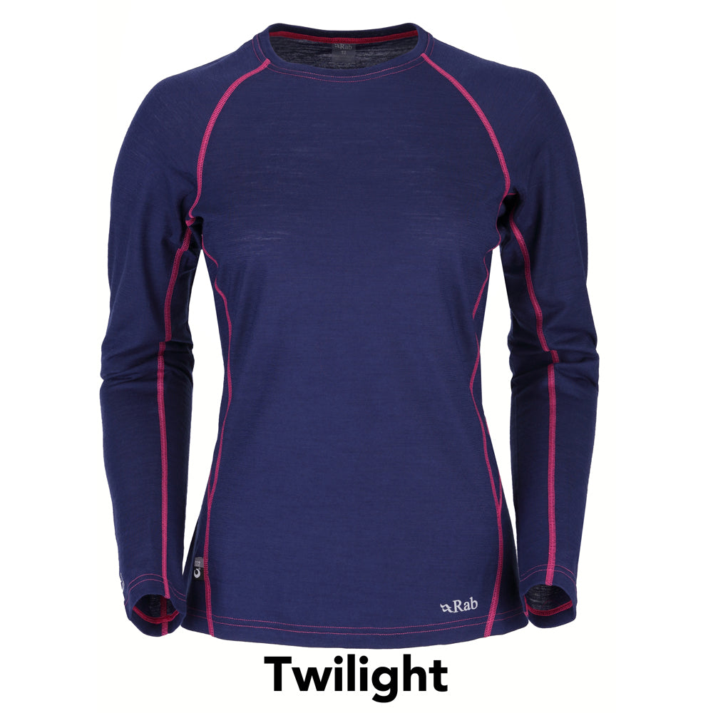 Rab Women's MeCo 120 Long Sleeve Tee