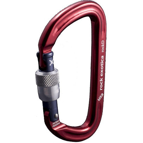 Rock Exotica rockD Screw-Lock Carabiner