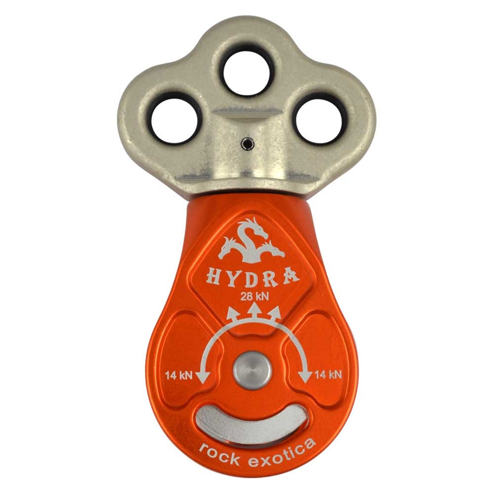 Rock Exotica Hydra Triple Attachment Swivel Pulley P4