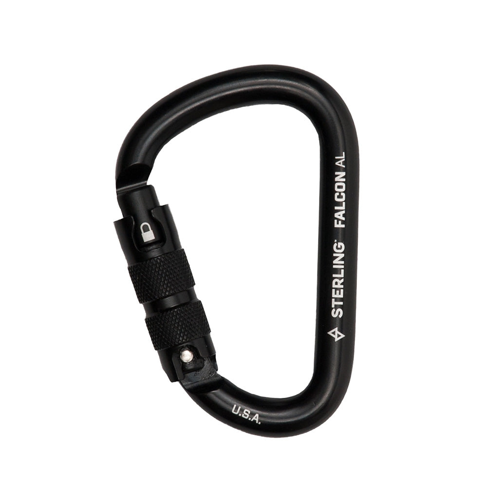 Sterling Falcon Small Pear Carabiner