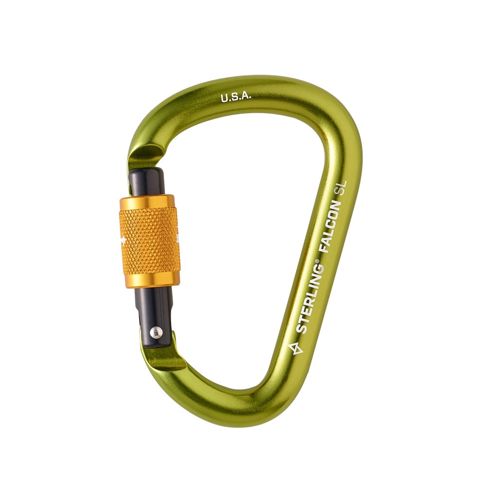 Sterling Falcon Small Pear Carabiner
