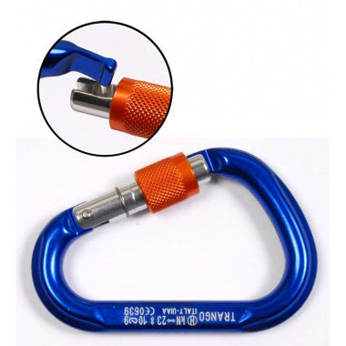 Trango Smooth HMS Screwlock Keylock Carabiner CLOSEOUT